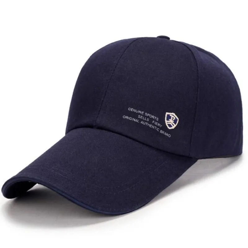 

Seioum Hats Hot Sale Long brimmed baseball caps hat lovers tourism widened visor Hat 6 color Cap