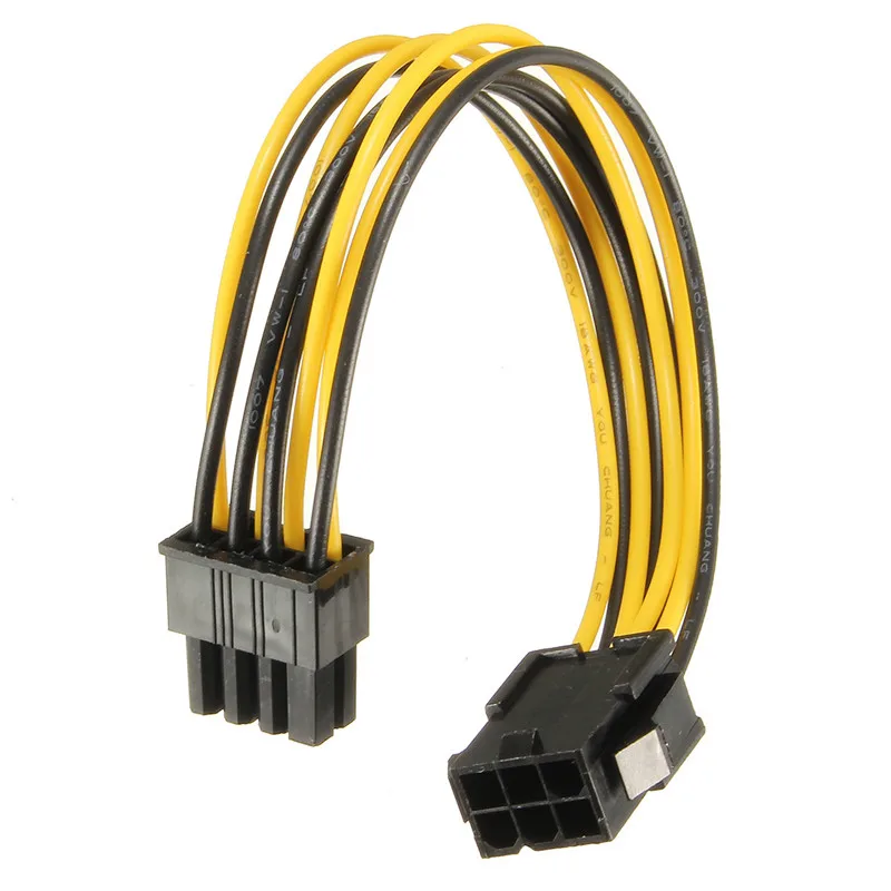 

8pin to 6pin PCI-Express Connector Cable PC Computer Power Adapter Cable Graphics Connection Card Power Adapter Power Cable Lead
