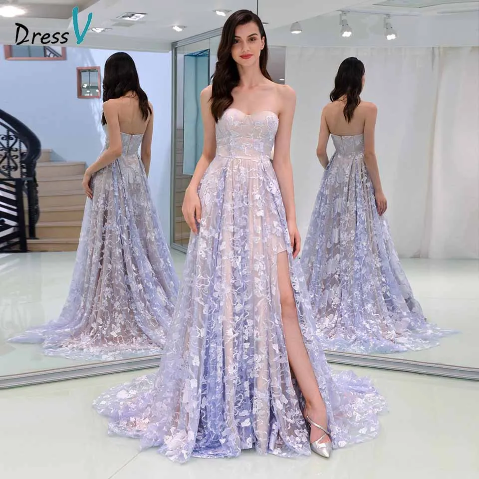 Split Front Formal Dresses