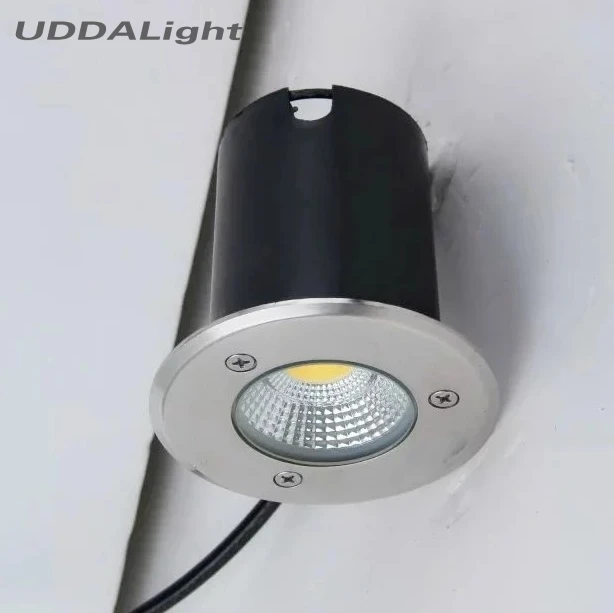 IP68 5 Вт Водонепроницаемый светодиодный светильник для подземного использования на открытом воздухе наземный сад дорожка пол похороненный двор пятно Пейзаж 85-265 в DC12V