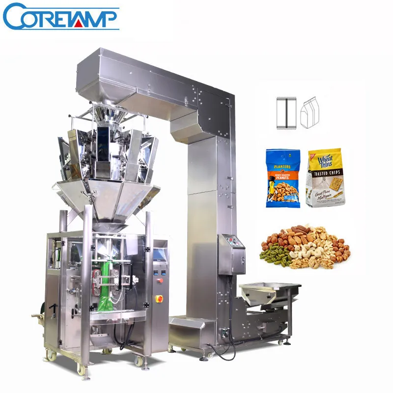 

Coretamp High Speed Full Automatic Packing Machine with Multihead Weigher