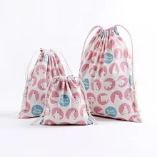 Милый мешок с животными,, ручная вышивка бисером, шнурок, чай, сахар, специальная упаковка, защита окружающей среды, сумка для покупок, кошелек