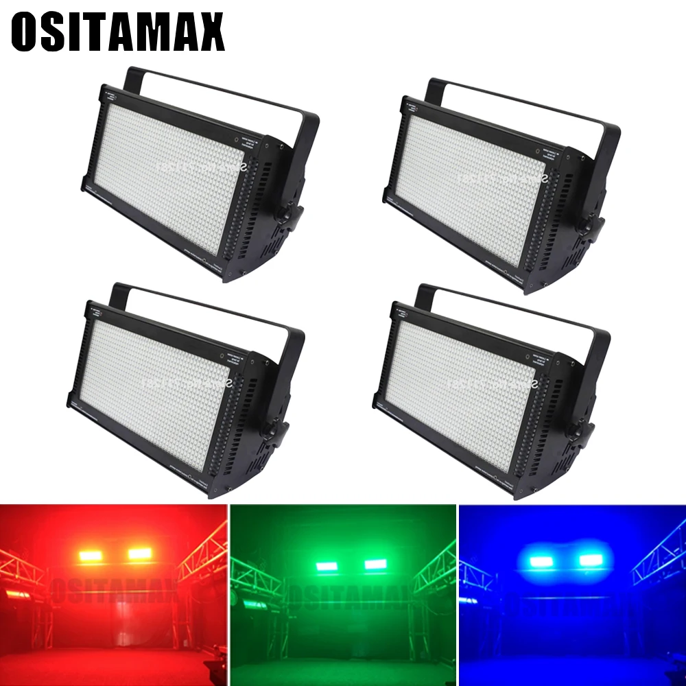 (4 шт./лот) светодиоды Strobe Light 1000 шт. 3in1 1 Вт смешение цветов RGB Strobe Light для сцены Дискотека вечерние партии клуб