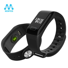 MEMTEQ Sports Blood Pressure Oxygen Smart Wristband Bluetooth 4.0 Smart Watch For Android iOS Sleep Monitor Bracelet Clock Fort