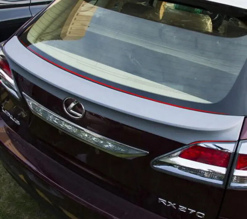 Для Lexus RX200 RX270 RX350 RX серии 2013 автомобиля ABS Пластик крыло задний багажник спойлер