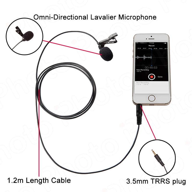 BOYA BY LM10 Смартфон Всенаправленный Петличный Микрофон для iPhone Х 8 7 6 S iPad iPod Touch Sumsang