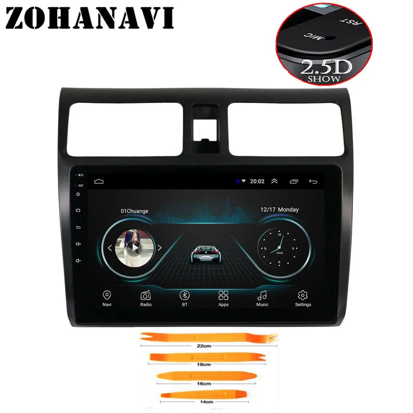 

ZOHANAVI 2.5D Screen Android 8.1 Car DVD GPS for SUZUKI swift 2004-2011 GPS navigation car radio stereo multimedia player