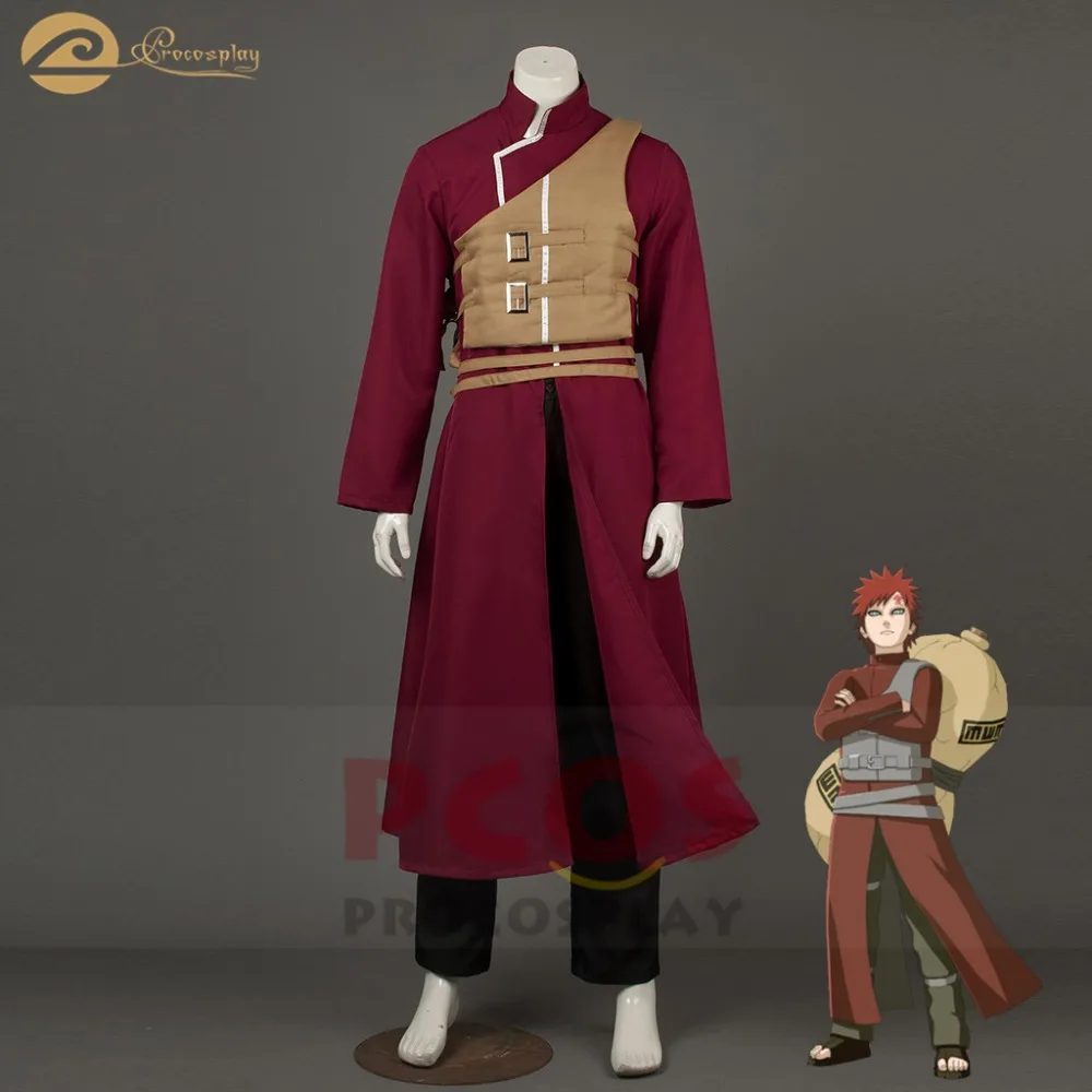 

Naruto II Shippuden Gaara Cosplay Costume Sabaku no Gaara Kazekage V Cosplay Costume mp000522