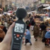 Digital Sound Level Meter 30-130dB Range Noise Decibel Meter for Home and Office With Data Record Function CD LCD Display 3