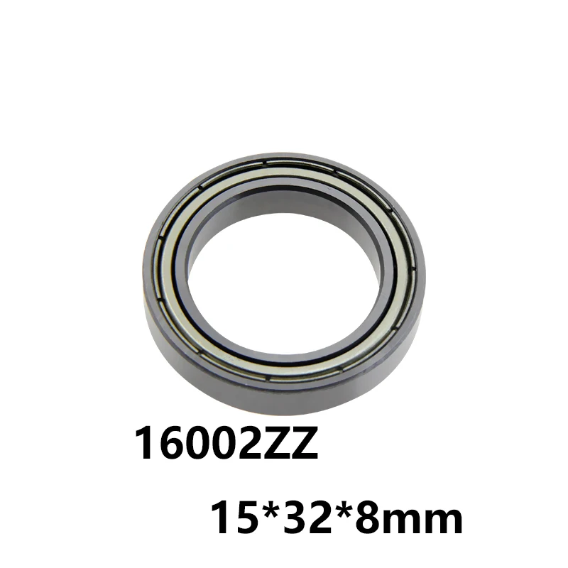 3 шт./лот 16002ZZ шариковый подшипник с глубоким жёлобом 16002-ZZ 16002ZZ 15*32*8 мм 15*32*8 стальная опора из двух сторонний Металл Крышка