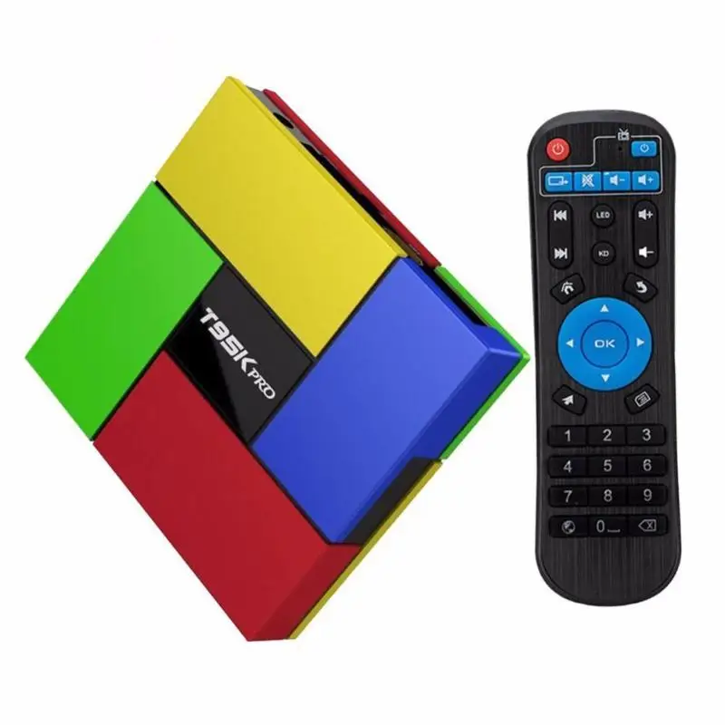 

T95K PRO 2/3G RAM 16/32G ROM Amlogic S912 Octa Core Andorid 6.0 TV BOX 2.4G/5GHz Dual WiFi BT 4.0 4K H.265 Set Top Box