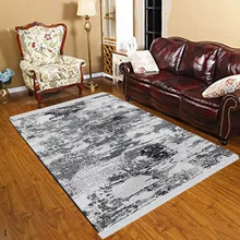 Else Nordec черно-белый ikat скандинавский геометрический 3d принт Противоскользящий килим моющийся декоративный килим Площадь Ковер богемный ковер