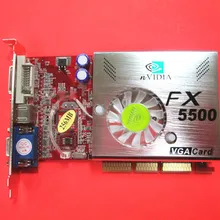 PIC видеокарта FX5500 256MB 128BIT DDR graphics VGA