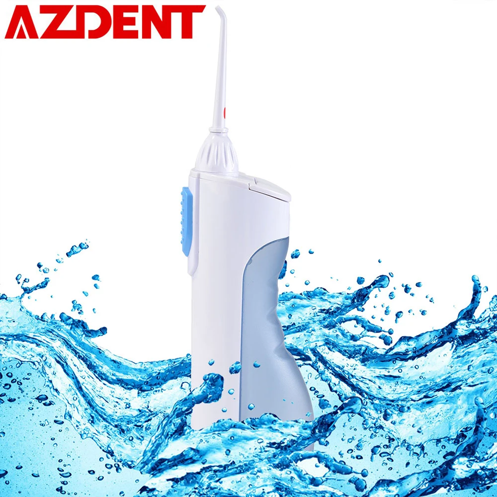 AZDENT Oral Irrigator Portable Water Dental Flosser Water Jet Cleaning Tooth Mouthpiece Mouth