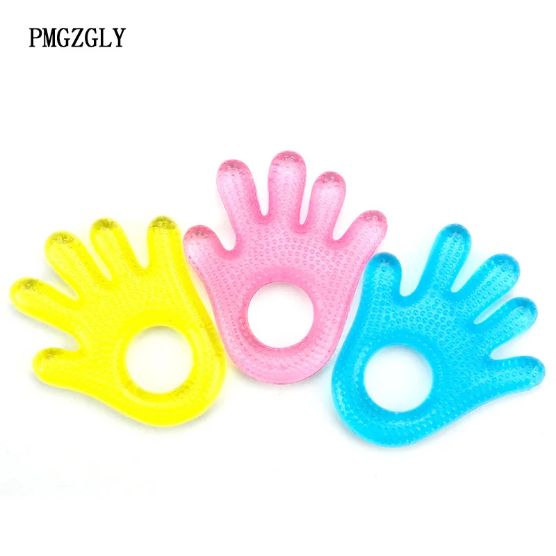 

Baby Teethers Water Filled Baby Teethers Food Safe single Silicone Teether Baby Teething Pacifier Chew Infant Oral Tooth Brush