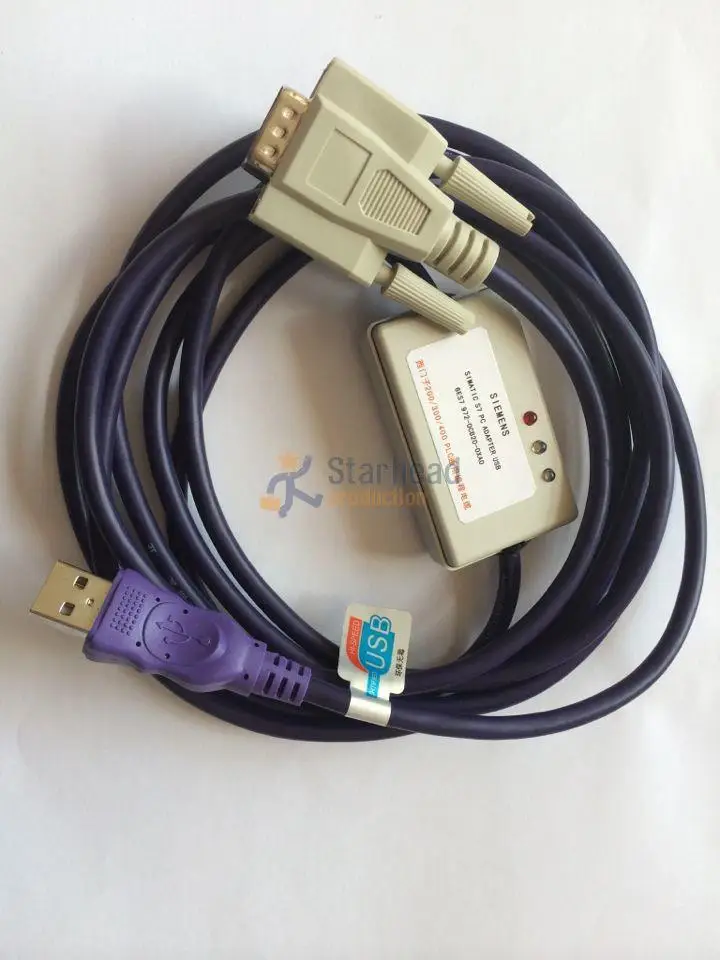 

USB-MPI PC Adapter USB for Siemens S7-200/300/400 PLC DP/PPI/MPI Profibus,6ES7 972-0CB20-0XA0, Win7 64bit
