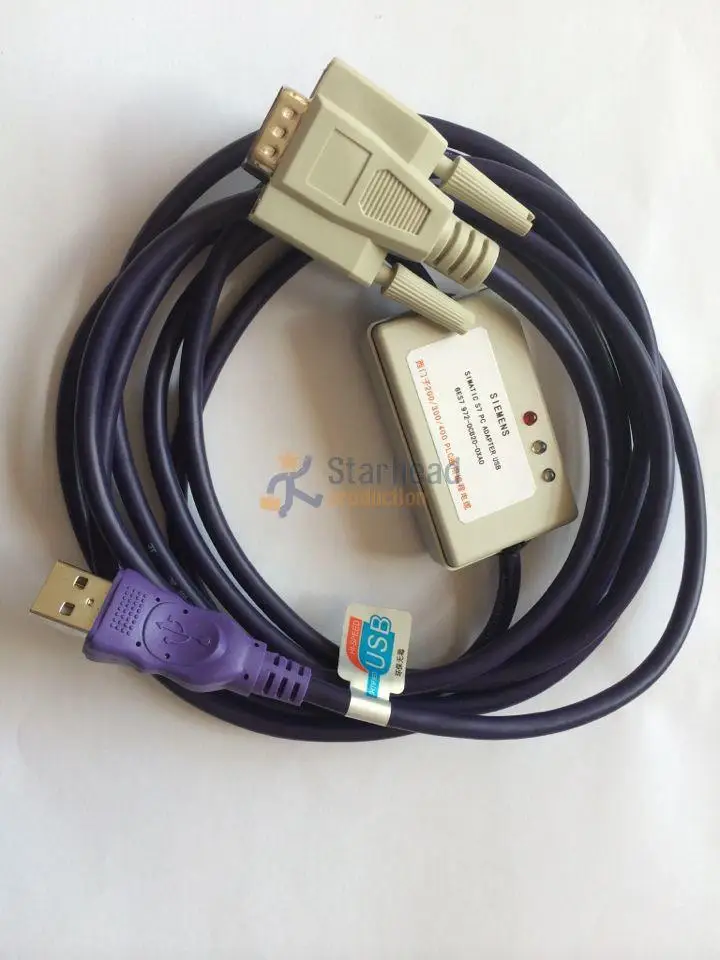 USB адаптер для ПК MPI Siemens S7 200/300/400 PLC DP/PPI/мпай воспользуйтесь шиной 6ES7 972 0CB20 0XA0 Win7