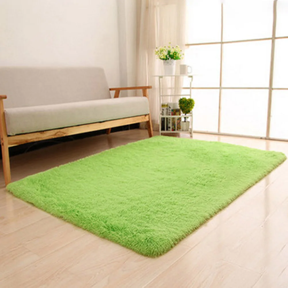 40*60cm Living Room Area Carpet Mat Anti Slip Bedroom Carpet Tea table