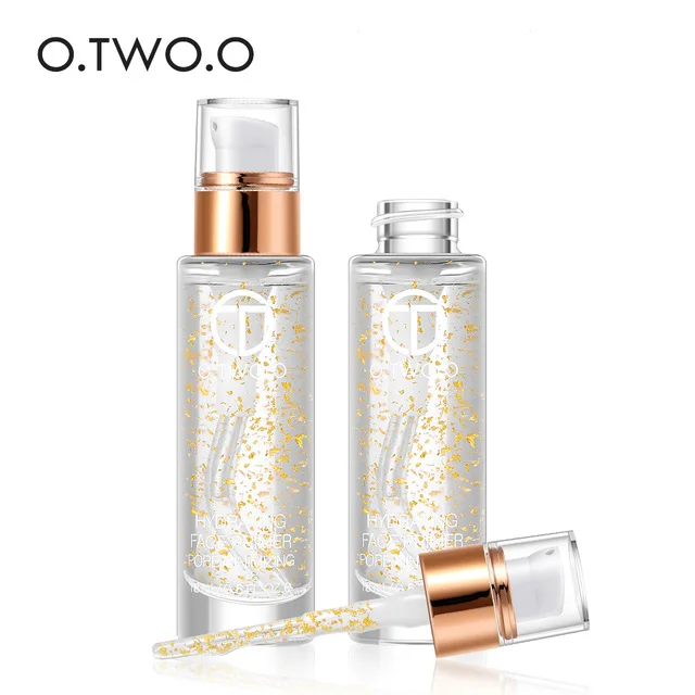 Army green O. TWO. O, профессиональный, 24 k, розовое золото, эликсир, праймер для макияжа, 18 мл, антивозрастной увлажнитель для лица, уход за эфирными маслами, основа для макияжа, жидкая - Color: Army green
