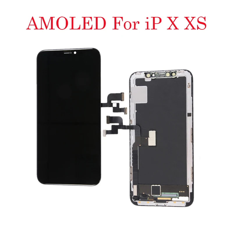 Grade For GX AMOLED Quality Tested Work Well LCDs For iPhone X XS XR LCD Display With 3D Touch Screen Digitizer Assembly Parts