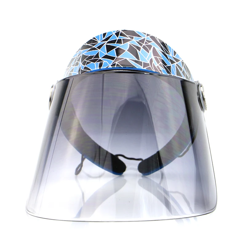 SENHU Electronic Motorcycle protective anti UV HALF face helmet & hat