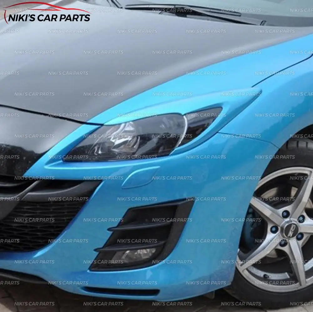 Накладка на передние фары для Mazda 3 BL 2009 2012 накладка ресницы из АБС пластика