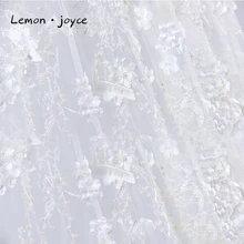 Новое поступление Французский Кружева аппликация бисер ручной работы вышивка цветы для платье для выпускного бала платье