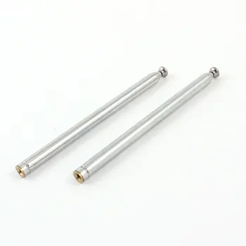 

UXCELL 12" Long Tv Radio 5 Sections Rod Telescopic Antenna Aerial For Auto Car 2Pcs