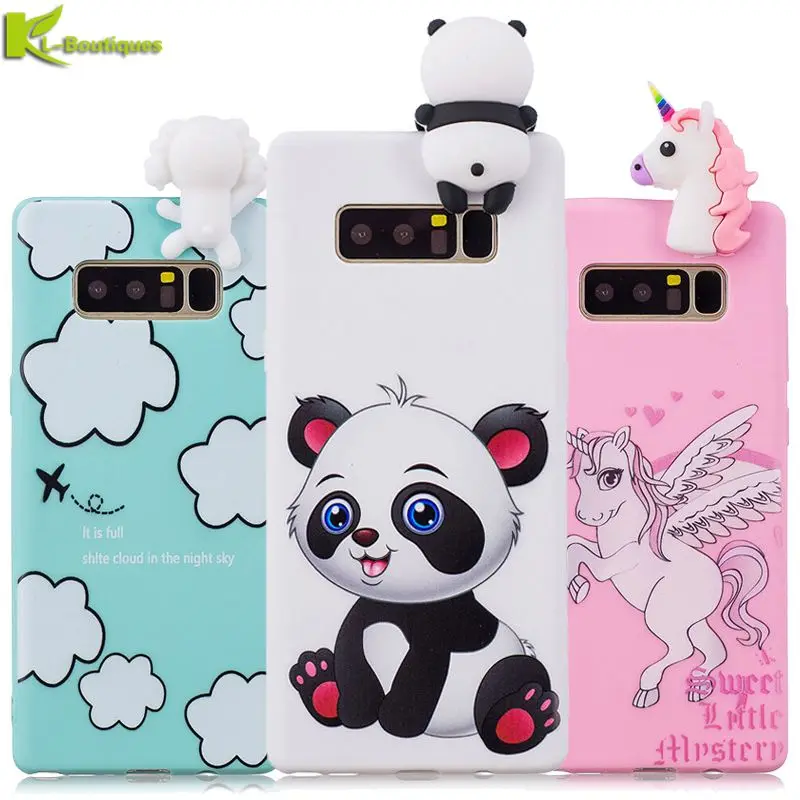 

For Samsung Galaxy S8 S9 Plus Note 8 Case On for Samsung J3 J5 J7 A3 A5 2016 2017 Cover 3D Dolls Toys Soft Silicone Phone Cases