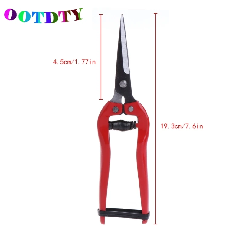 

OOTDTY Plant Pruning Scissors Garden Cutter Flower Branch Shears Hand Pruner Tools