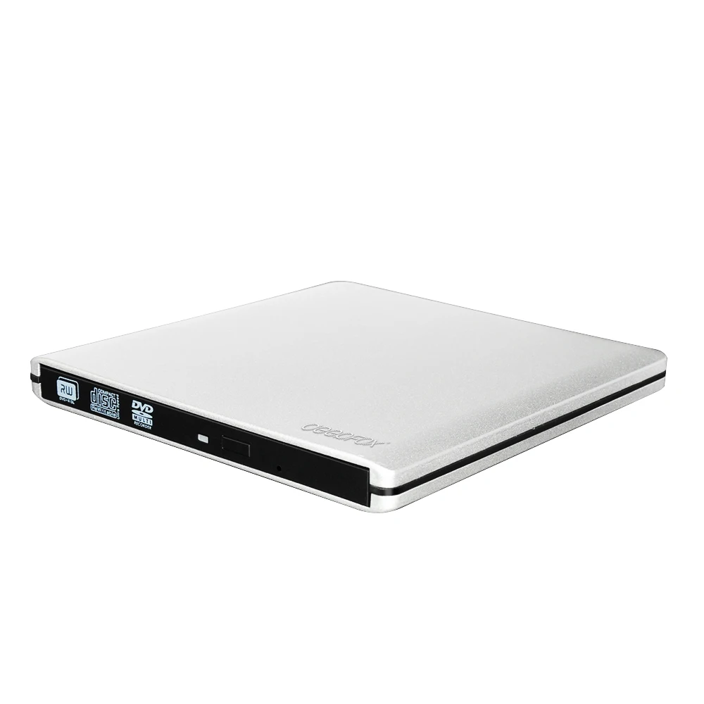 Deepfox Aluminium Blu-Ray Drive Slim Type C Bluray Burner BD-RE CD/DVD RW Writer Play 3D 4K Blu-ray Disc For Laptop Notebook