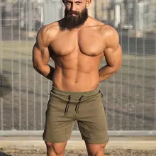 Брендовые мужские шорты для бега для фитнеса, однотонные спортивные шорты на шнурке, спортивные шорты для спортзала, свободные фитнес-шорты, лето, новинка