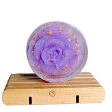 Мыло ручной работы Золотая роза эфирное масло Отбеливающее мыло