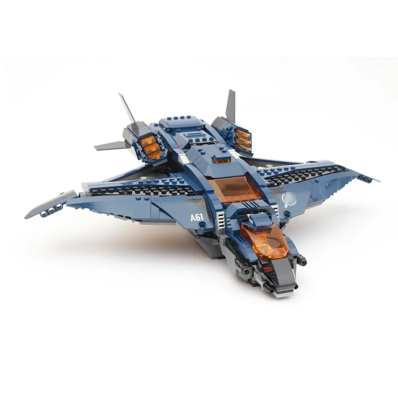 

2019 NEW 76126 Marvel Avengers Series Avengers Ultimate Quinjet Model Building Block Toy For Children Kid Gift 11238