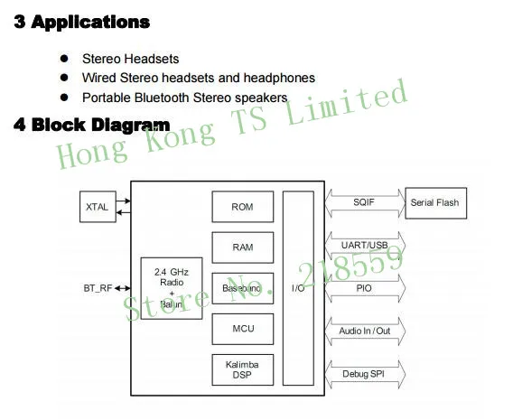BTM308-C/QCC3008 стерео Bluetooth 5,0 аудио модуль aptx-ll модуль ies выход TWS