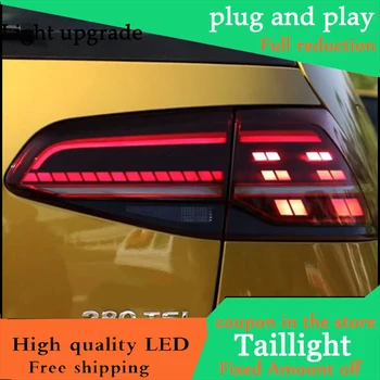 

Car Styling Tail Lamp For Volkswagen VW Golf 7 7.5 MK7 2013-2018 LED TailLight Rear Light LED Brake+Park+Moving Turn Signal Lamp