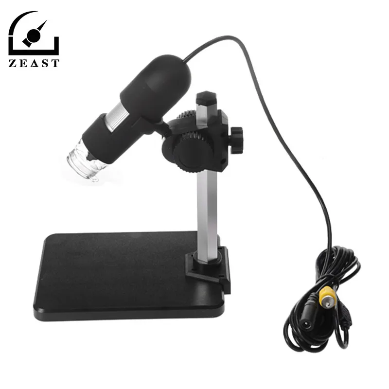 

400X 8LED Endoscope LED Digital Microscope multi-purpose Magnifier Magnification adjustable microscopio Camera with stander