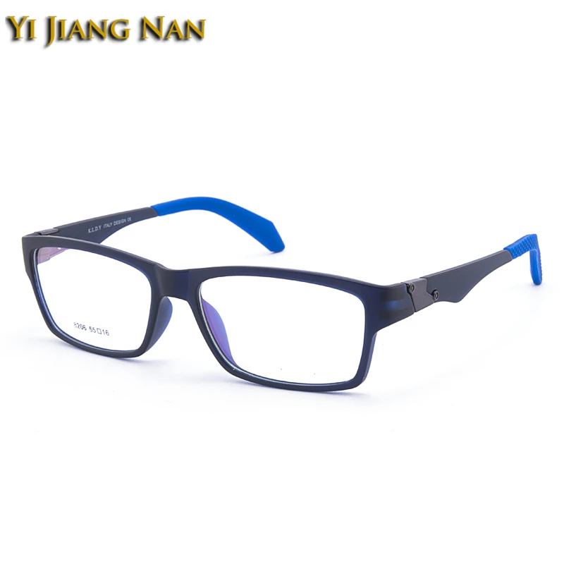 Sport Gafas Schwarzes Hombre Männer gray Yi Vollrand Tr90 Marke Korea blau Nan Optische Jiang Frauen Brillen wnxOqPfxaX