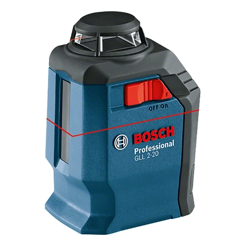 Нивелир лазерный Bosch GLL 2-20 (360)+BM3 (Рабочая температура +5/+40, максимальное расстояние 20 м, погрешность 0,4 мм)