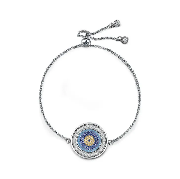

Fashion wedding jewelry 925 silver New Fashion Crystal from Swarovski Bracelet Shape Bradawl Bangles Women Christmas gift