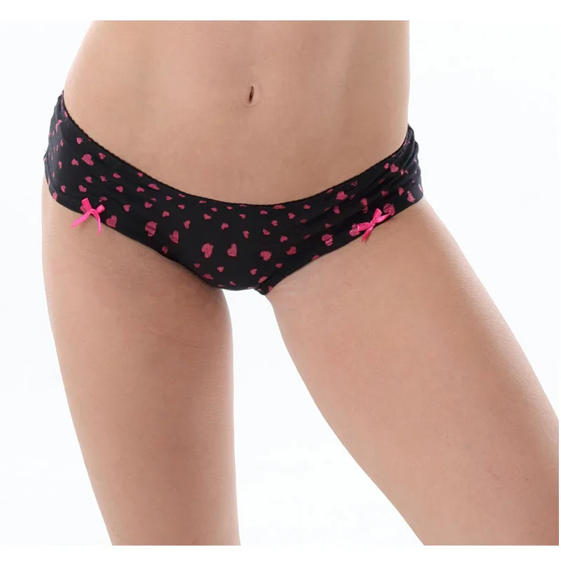 

Woman Briefs Cotton Sexy Female Cotton Panty red heart-shaped Women's Panties Underwear S-M-L