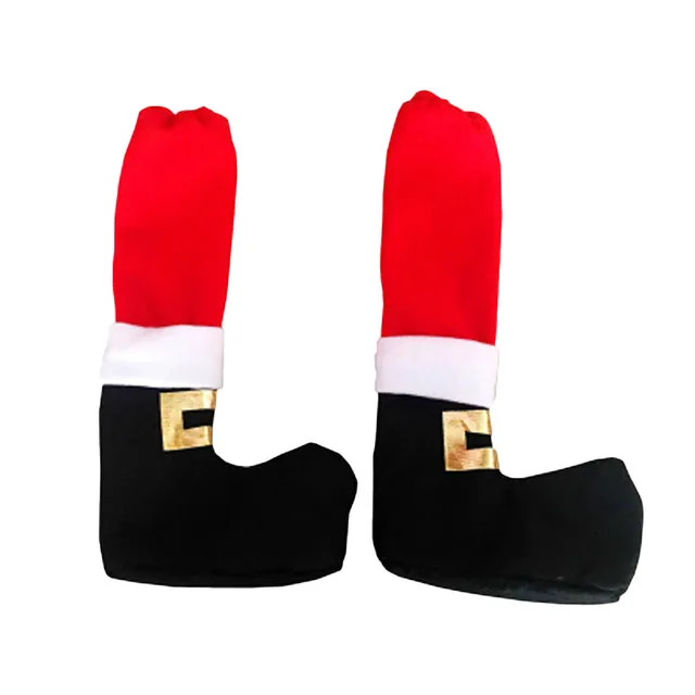 2017 new 1pc christmas chair cover santa stockings decoration feet shoes christmas decoration picture color - Santa Stockings 2017 new 1pc christmas chair cover santa stockings decoration feet shoes christmas decoration picture color - Santa Stockings