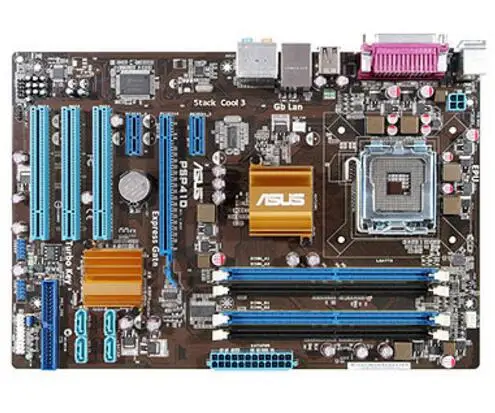 LGA775 для ASUS P5P41D оригинальная настольная G41 775 материнская плата DDR2 USB2.0 SATA2 |