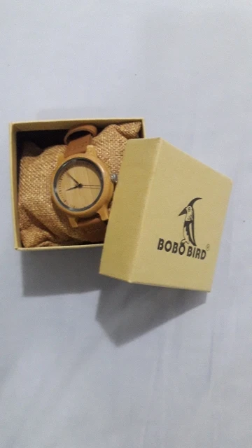 BOBO BIRD Bamboo Couple Casual Watches