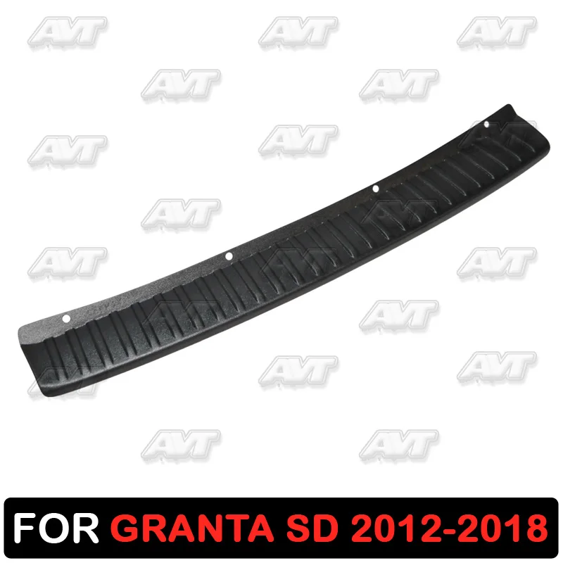 

Pad on rear bumper for Lada Granta Sedan 2012-2018 plastic ABS protection car trim accessories decoration car styling