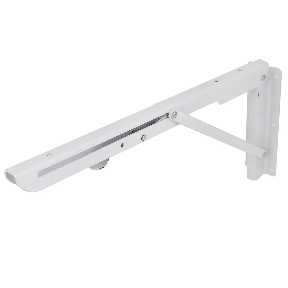 

UXCELL 35Cmx14cm Brackets Long Release Arm Folding Bench Shelf Table Right Angle Holder Bracket Bracket Folding Shelf Hardware