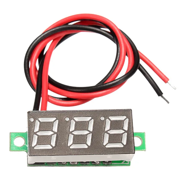 Новое поступление 0,28 дюймов 2,5 V-30 V Мини цифровой вольтметр Напряжение метр тестер светодиодный Экран электронный Запчасти аксессуары
