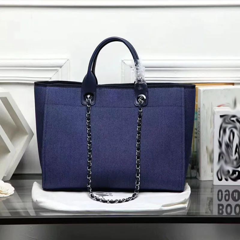 

Luxury canvas Beach Bag high quality fashion shopping bag 2019 Hot sell Fashion Casual Tote Feminina High Capacity Shoulder Bags
