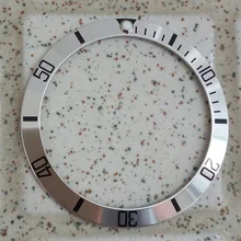 Серебристая вставка с ободком для послепродажных часов