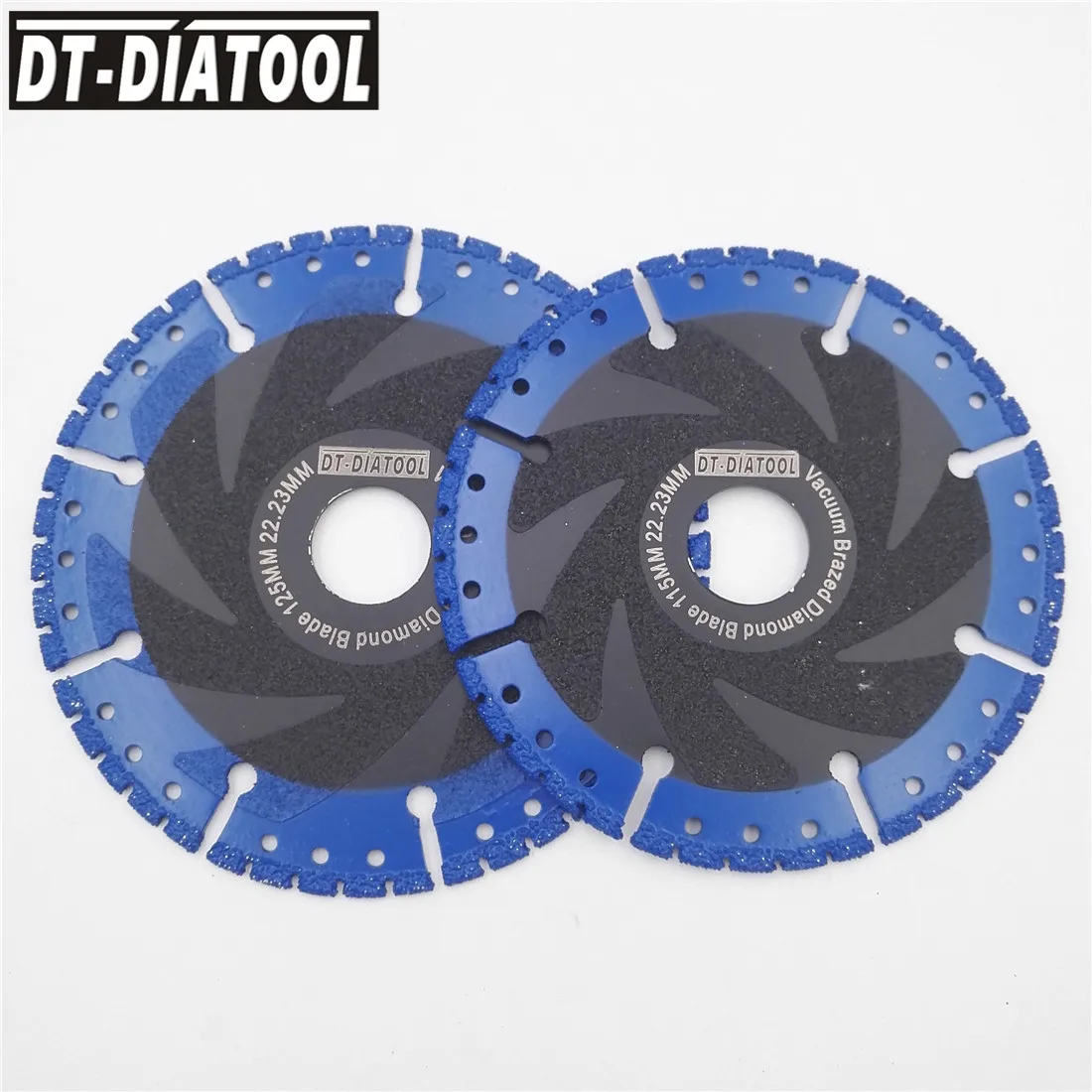 DT-DIATOOL 2 шт. вакуумной пайки снос пилы Алмазный диск режущий диск для многоцелевой чугунной арматуры твердого камня